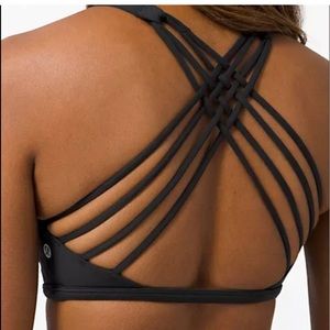 Lululemon Free to Be Wild Strappy Sports Bra